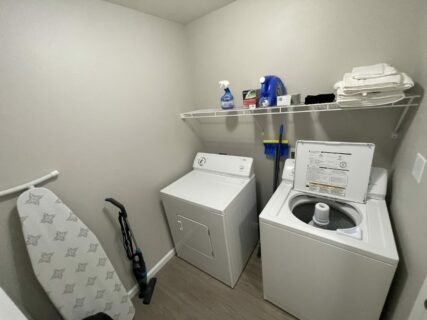 Laundry and Storage Space